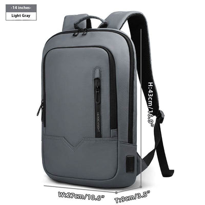 Lightweight Small Laptop Backpack – Compact Commuter Computer Bag for Daily Use - grabzbags.com