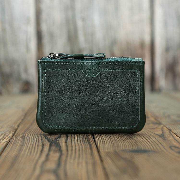Crazy Horse Leather Coin Purse for Men – Vintage Retro Style Pocket Wallet - grabzbags.com