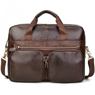Business Briefcase Handbag – Professional Leather Laptop Bag - grabzbags.com