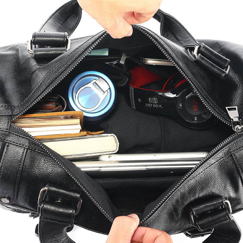 Men’s Business Casual Travel Bag – Large Capacity Crossbody Shoulder Bag for Short Trips - grabzbags.com