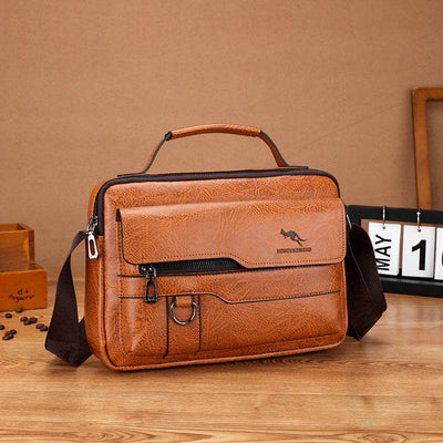 New Men’s Horizontal Shoulder Bag – Stylish Casual Handbag - grabzbags.com