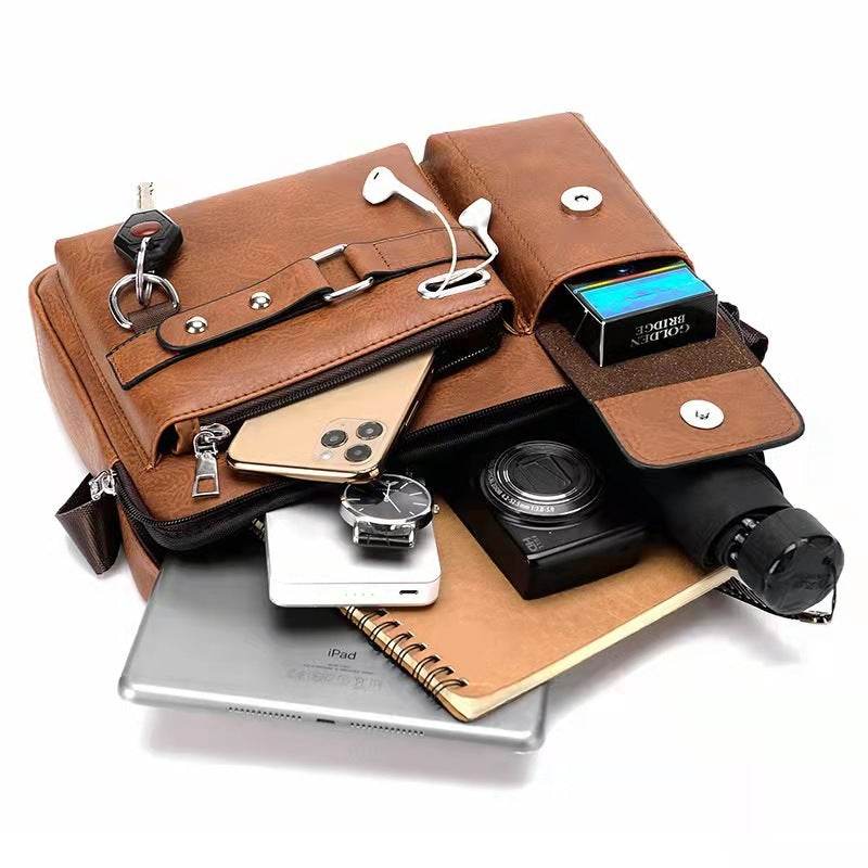 Men’s Casual Fashion Crossbody Shoulder Bag – Lightweight & Stylish - grabzbags.com