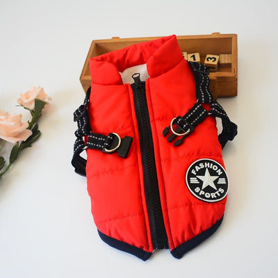 Waterproof Dog Coat – Warm Winter Dog Jacket with Adjustable Fit