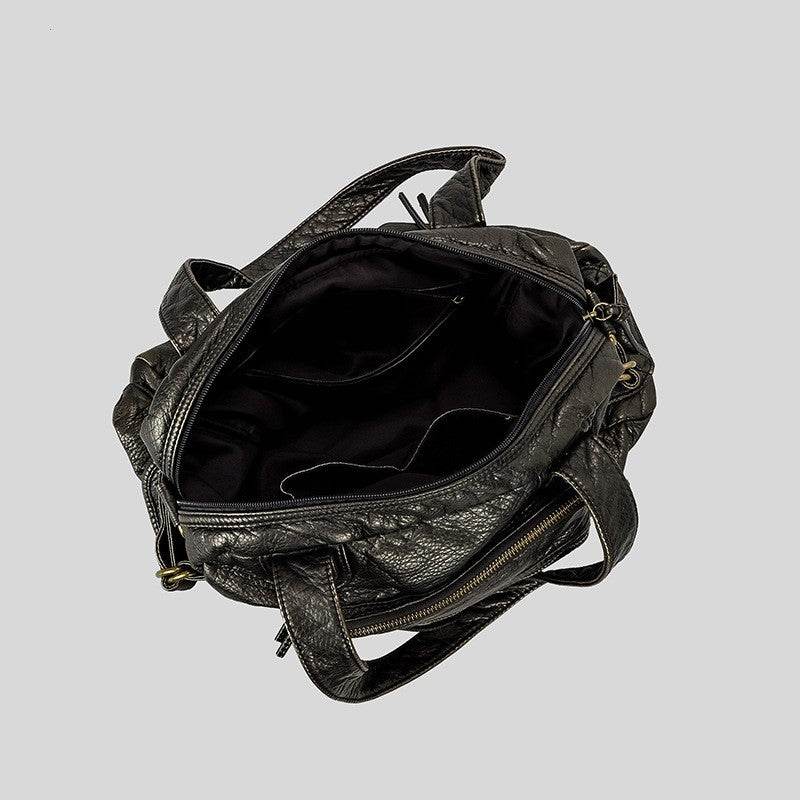 Fashion Retro Commuter Messenger Bag – Stylish Crossbody Shoulder Bag - grabzbags.com