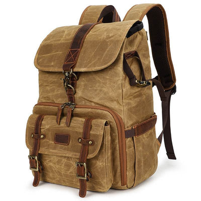 Canvas Camera Shoulder Bag – Simple SLR & Digital Camera Bag with Laptop Compartment - grabzbags.com