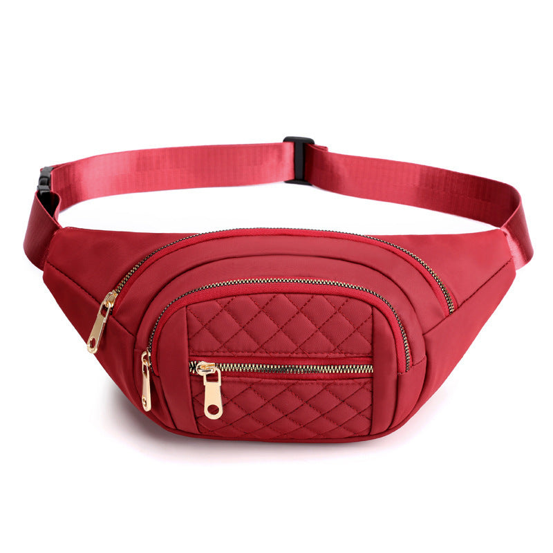 Lightweight nylon women’s crossbody and waist bag with soft design. Stylish, practical, and durable — perfect for travel, shopping, or daily wear.
