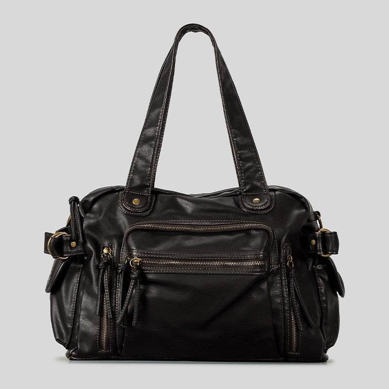 Fashion Retro Commuter Messenger Bag – Stylish Crossbody Shoulder Bag - grabzbags.com