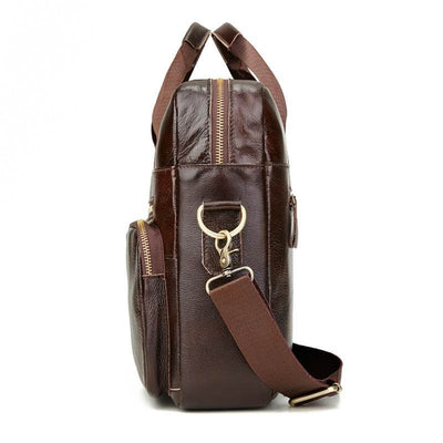 Business Briefcase Handbag – Professional Leather Laptop Bag - grabzbags.com