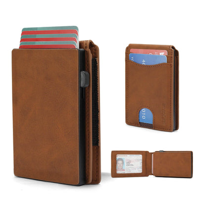Men’s High-End Card Holder – Slim & Stylish Minimalist Wallet - grabzbags.com