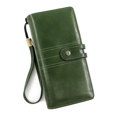 Women’s Long Business Wallet – Elegant & Fashionable Card Holder Clutch - grabzbags.com