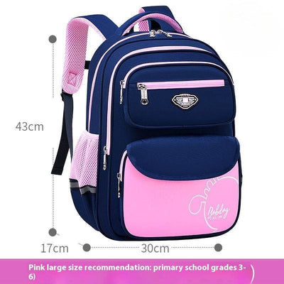 Large Capacity Burden-Reducing Schoolbag – Lightweight Backpack Primary School Students - grabzbags.com