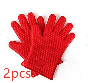 Max Heat Silicone BBQ & Cooking Glove – Heat Resistant, Non-Slip & Waterproof