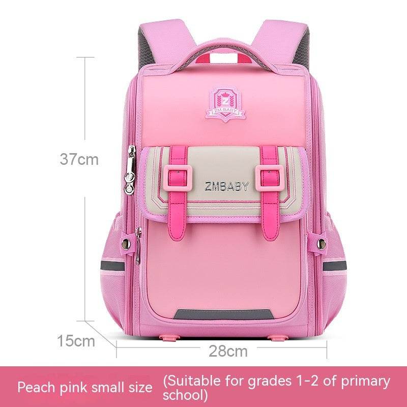 Ergonomic Lightweight Children's School Backpack – One-Piece Design with Spine Protection - grabzbags.com
