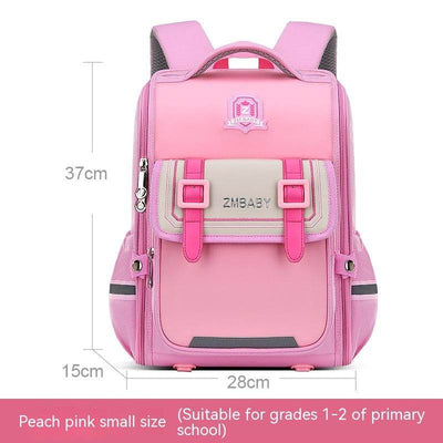 Ergonomic Lightweight Children's School Backpack – One-Piece Design with Spine Protection - grabzbags.com
