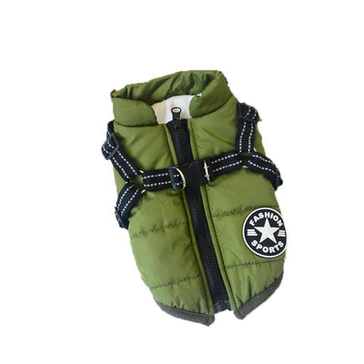 Waterproof Dog Coat – Warm Winter Dog Jacket with Adjustable Fit