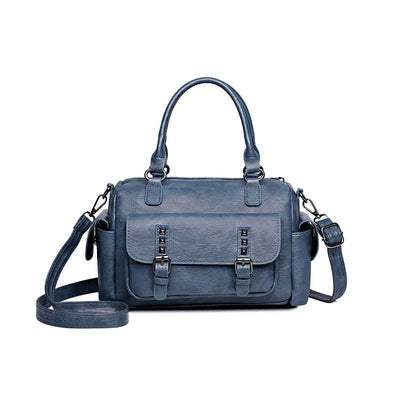 Vintage Large-Capacity Shoulder Bag / Crossbody Satchel - grabzbags.com