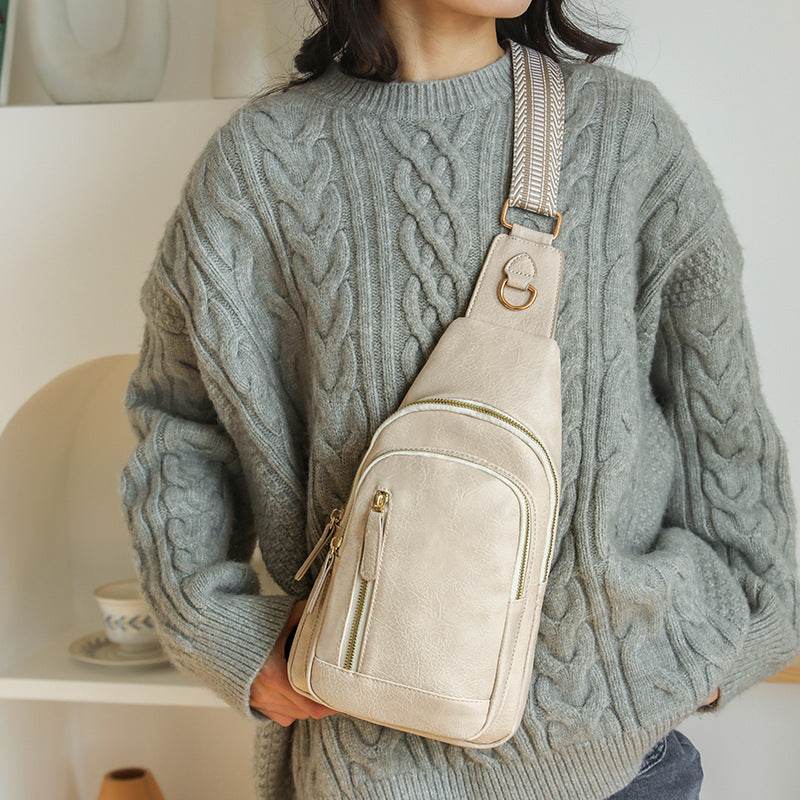Women’s Fashion Chest Bag – Elegant Small Crossbody Messenger Purse - grabzbags.com