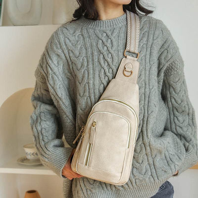 Women’s Fashion Chest Bag – Elegant Small Crossbody Messenger Purse - grabzbags.com