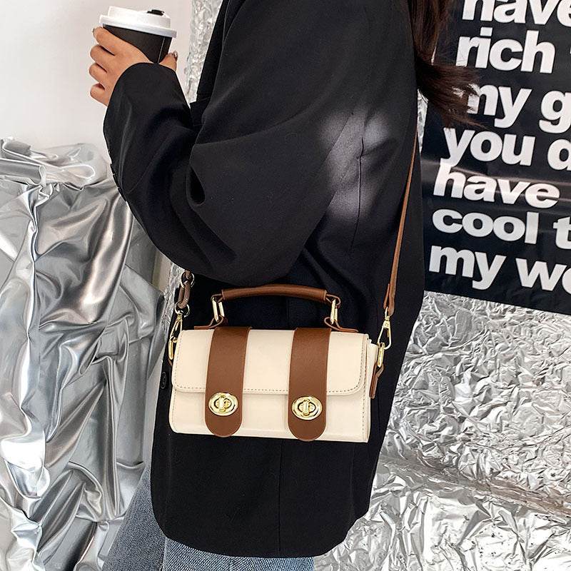 Women's Stylish Small Square Handbag – All-Match Portable Crossbody Purse for Daily Use & Outings - grabzbags.com