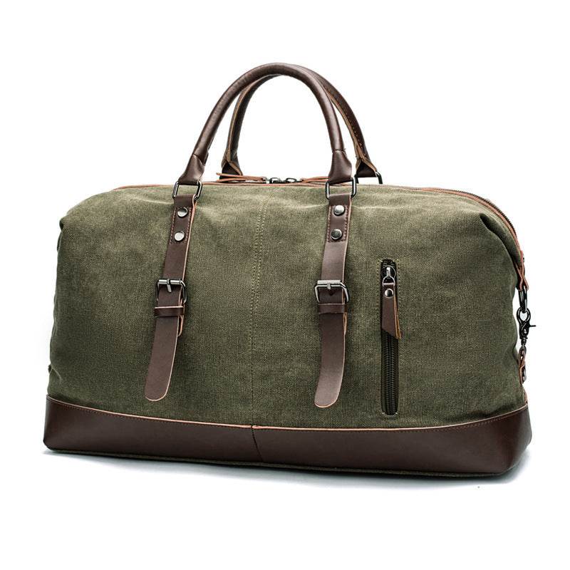 Men’s Canvas Travel Tote – Large Capacity Fitness & Weekend Duffel Bag - grabzbags.com