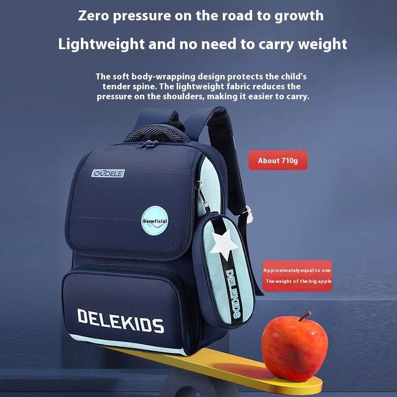 Oxford Cloth Large Capacity Backpack – Spine Protection & Burden Reduction Design - grabzbags.com