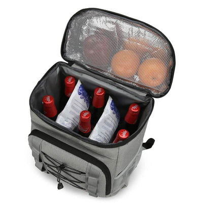 Insulated Picnic Backpack – Large-Capacity Camping Cooler Bag with Aluminum Foil Lining - grabzbags.com