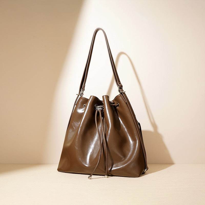 Women’s Large Capacity Bucket Bag – All-Match One-Shoulder Handbag - grabzbags.com
