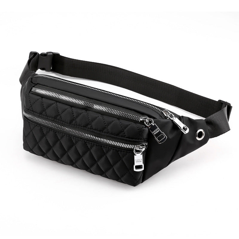 Women’s Nylon Shoulder Bag – Lightweight Crossbody Slung Pocket
