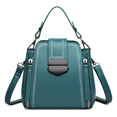 Elegant Women’s Soft Leather Mini Handbag – Textured & Stylish Purse - grabzbags.com