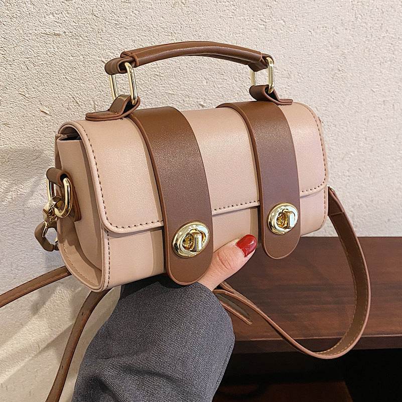Women's Stylish Small Square Handbag – All-Match Portable Crossbody Purse for Daily Use & Outings - grabzbags.com