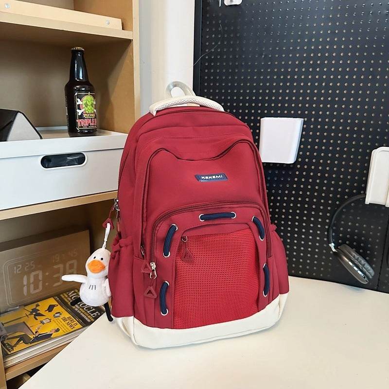 Girls' School Backpack – Fresh Style Large Capacity Bag for Primary & Secondary Students - grabzbags.com