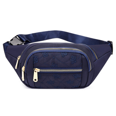 Oxford Cloth Waterproof Waist Bag – Large Capacity Fanny Pack