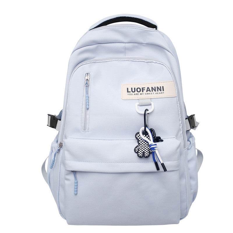 Student Large Capacity Backpack – Simple & Lightweight Travel School Bag - grabzbags.com
