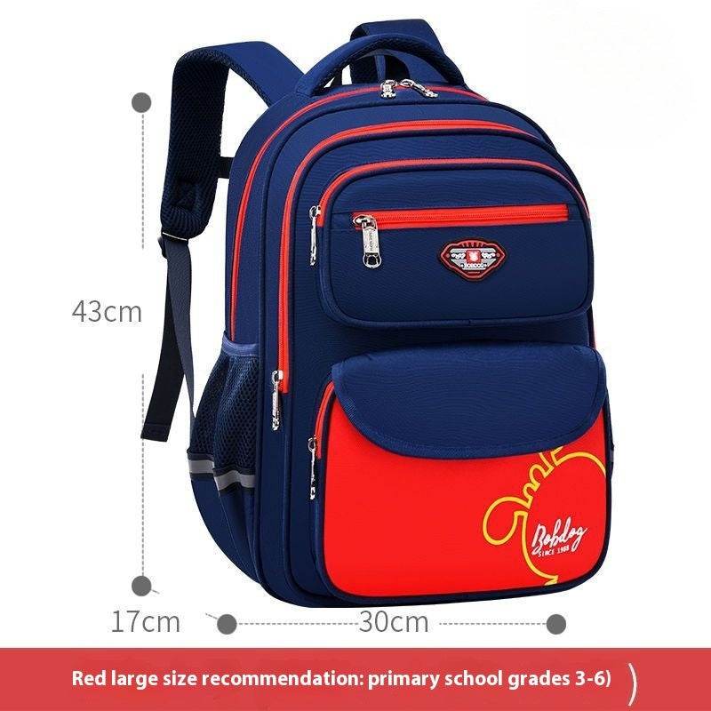 Large Capacity Burden-Reducing Schoolbag – Lightweight Backpack Primary School Students - grabzbags.com
