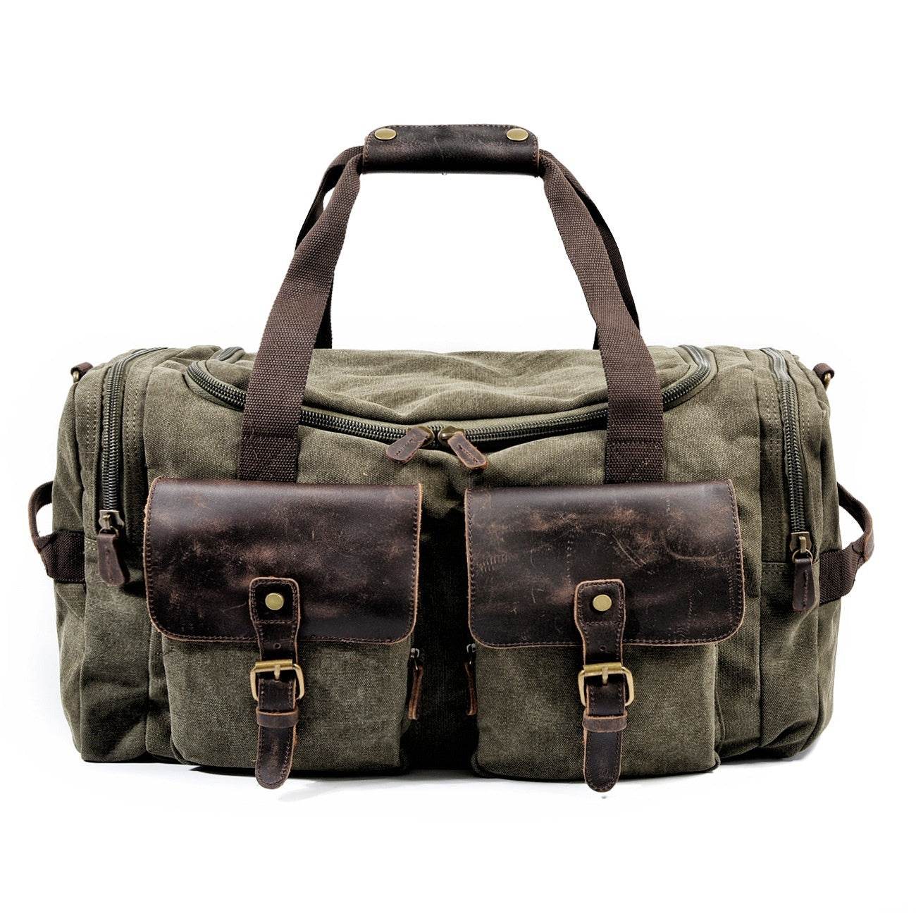Men’s Multi-Pocket Handbag – 3D Design Shoulder Bag with Cover Flap & Inner Pocket - grabzbags.com