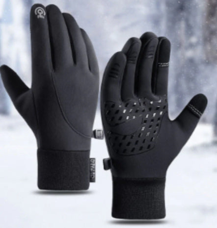Winter Outdoor Sports Gloves – Warm, Waterproof & Touchscreen Friendly
