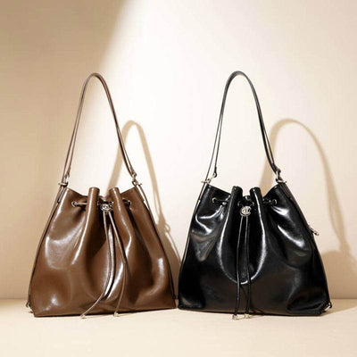 Women’s Large Capacity Bucket Bag – All-Match One-Shoulder Handbag - grabzbags.com