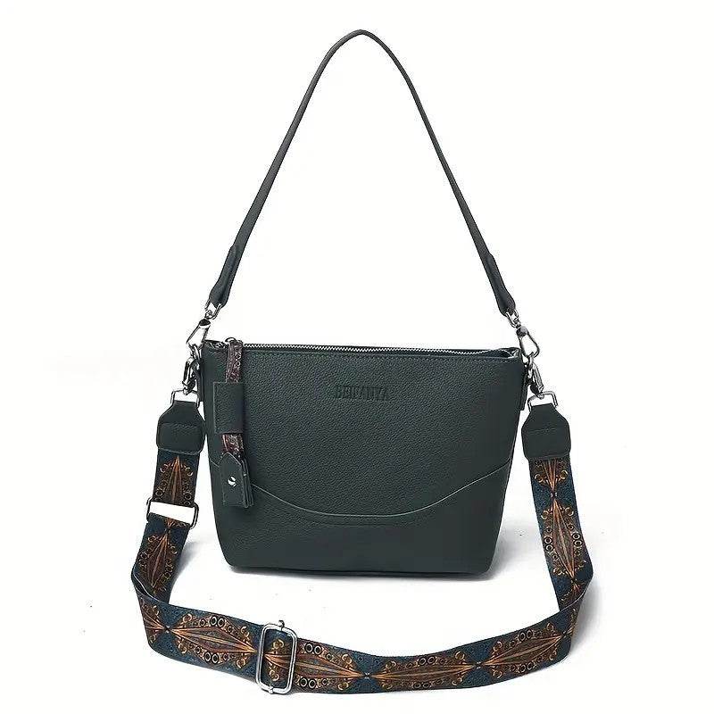 Women’s Ethnic Embroidered Crossbody Bag – Large Capacity, Stylish & Durable - grabzbags.com