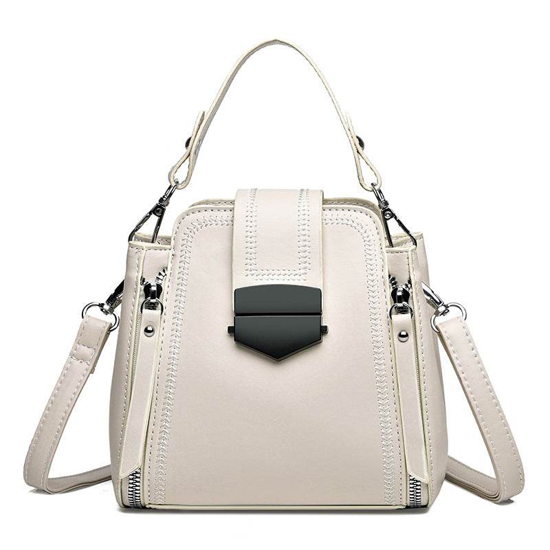 Elegant Women’s Soft Leather Mini Handbag – Textured & Stylish Purse - grabzbags.com