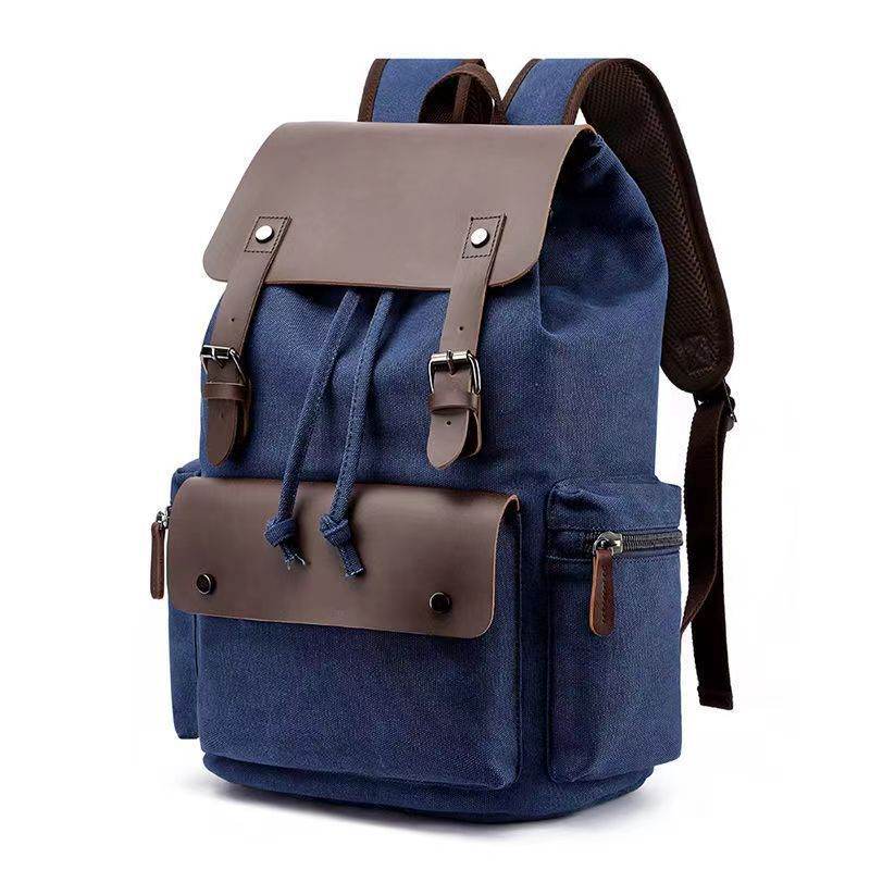 Retro Canvas Drawstring Backpack – Unique & Stylish Casual Bag - grabzbags.com