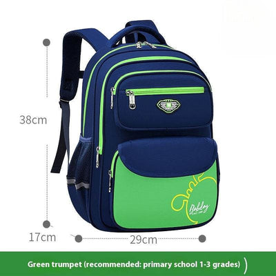 Large Capacity Burden-Reducing Schoolbag – Lightweight Backpack Primary School Students - grabzbags.com