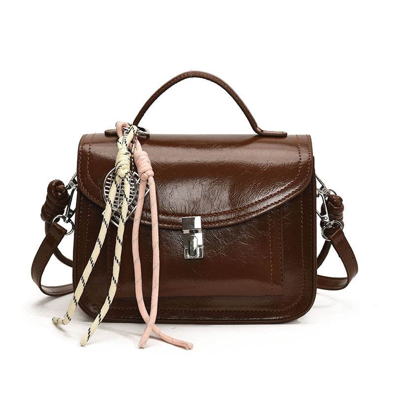 Women’s Retro Small Square Shoulder Bag – Casual & Portable Messenger Handbag - grabzbags.com
