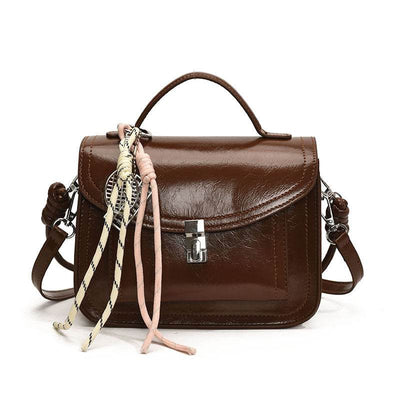 Women’s Retro Small Square Shoulder Bag – Casual & Portable Messenger Handbag - grabzbags.com