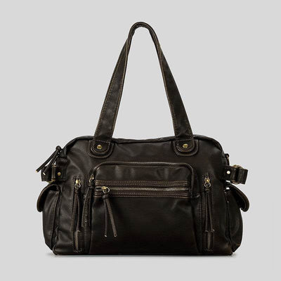 Fashion Retro Commuter Messenger Bag – Stylish Crossbody Shoulder Bag - grabzbags.com