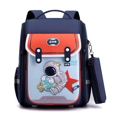 3D Stereoscopic Large Capacity Backpack – Ergonomic Design for Spine Protection & Burden Reduction - grabzbags.com