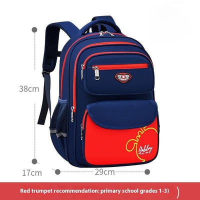 Large Capacity Burden-Reducing Schoolbag – Lightweight Backpack Primary School Students - grabzbags.com