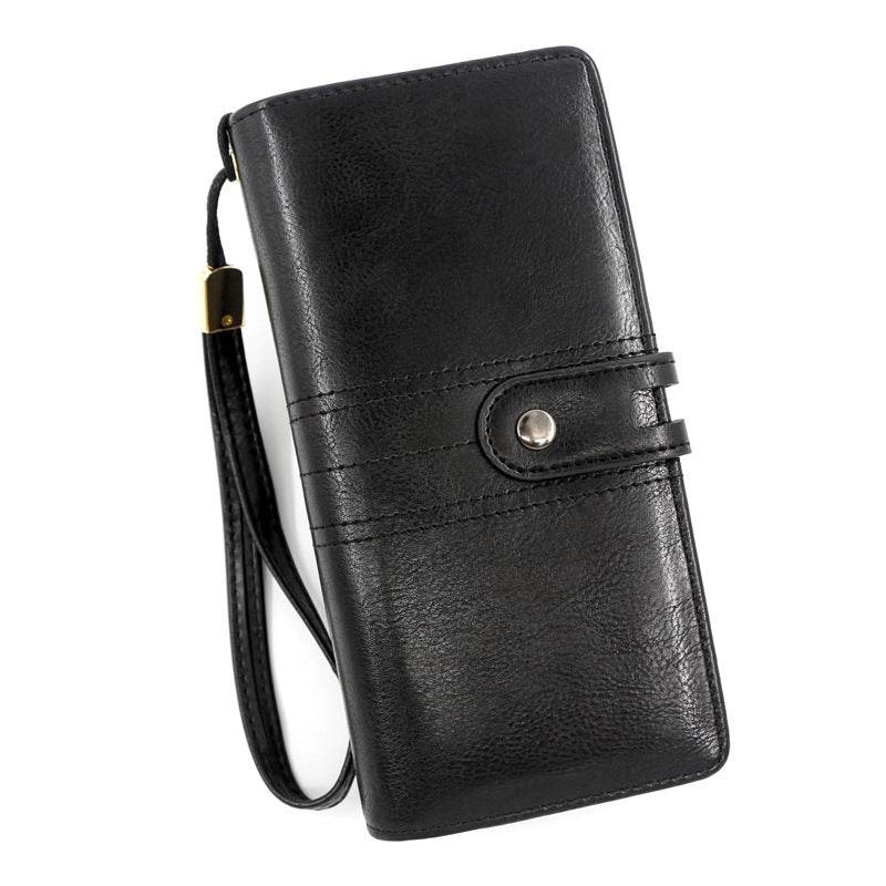 Women’s Long Business Wallet – Elegant & Fashionable Card Holder Clutch - grabzbags.com