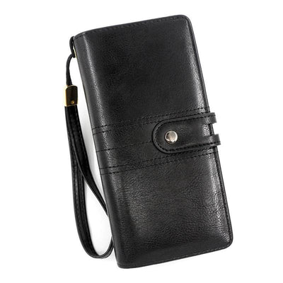 Women’s Long Business Wallet – Elegant & Fashionable Card Holder Clutch - grabzbags.com
