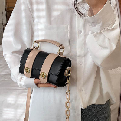 Women's Stylish Small Square Handbag – All-Match Portable Crossbody Purse for Daily Use & Outings - grabzbags.com