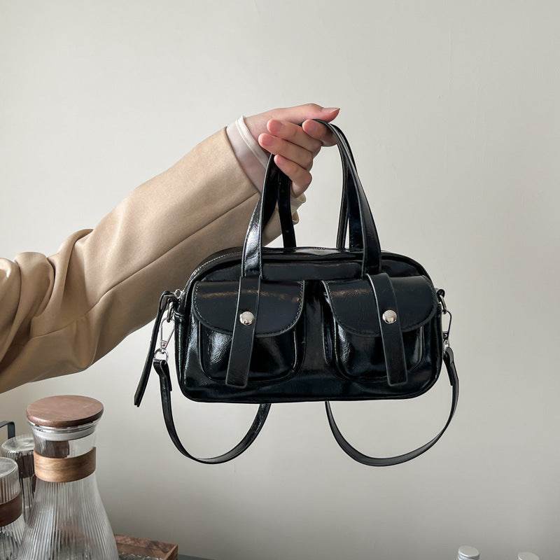 Women’s Large Capacity Boston Bag – Fashionable Shoulder & Messenger Style Travel Tote - grabzbags.com
